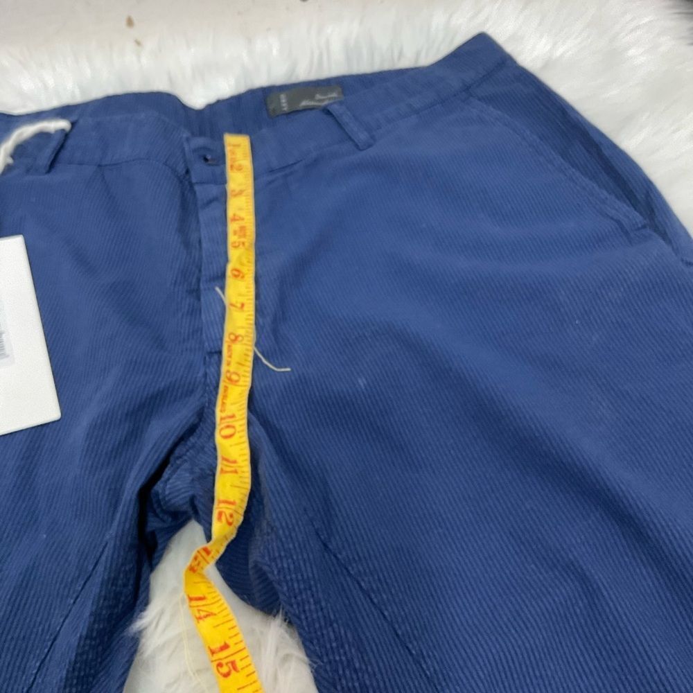 NEW Daniele Alessandrini Men’s Blue Texture High Rise Chinos Pants Size 36 - Picture 14 of 15